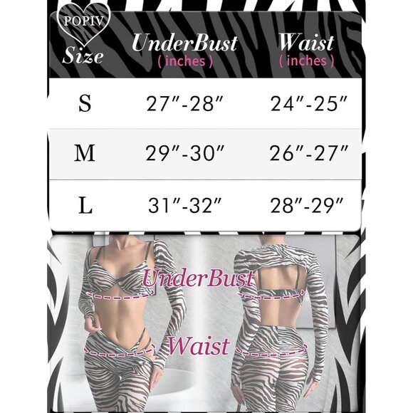 🆕Women’s Coffee Mesh Lingerie Set Animal Print Lace Bra Panty Set Polyester - Picture 6 of 6